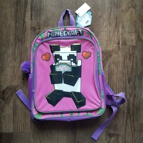 Minecraft Panda Backpack - Picture 1 of 4